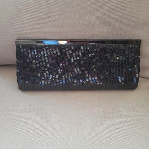 Vanessa Beaded Sequin Clutch Wallet Purse 11×5